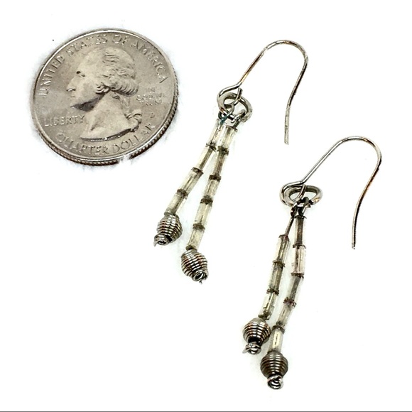 Lot of 4 Pairs of Boho Earrings - Picture 7 of 9